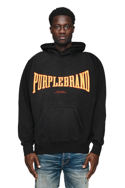 PURPLE BRAND P471 Mwt Fleece PO Hoody Mens Apparel